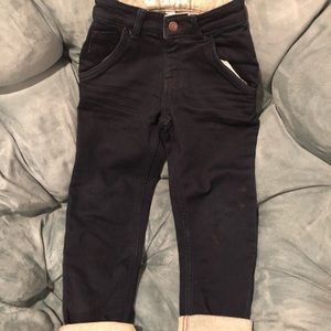 Cat & Jack Boys Or Girls dark blue straight Jeans